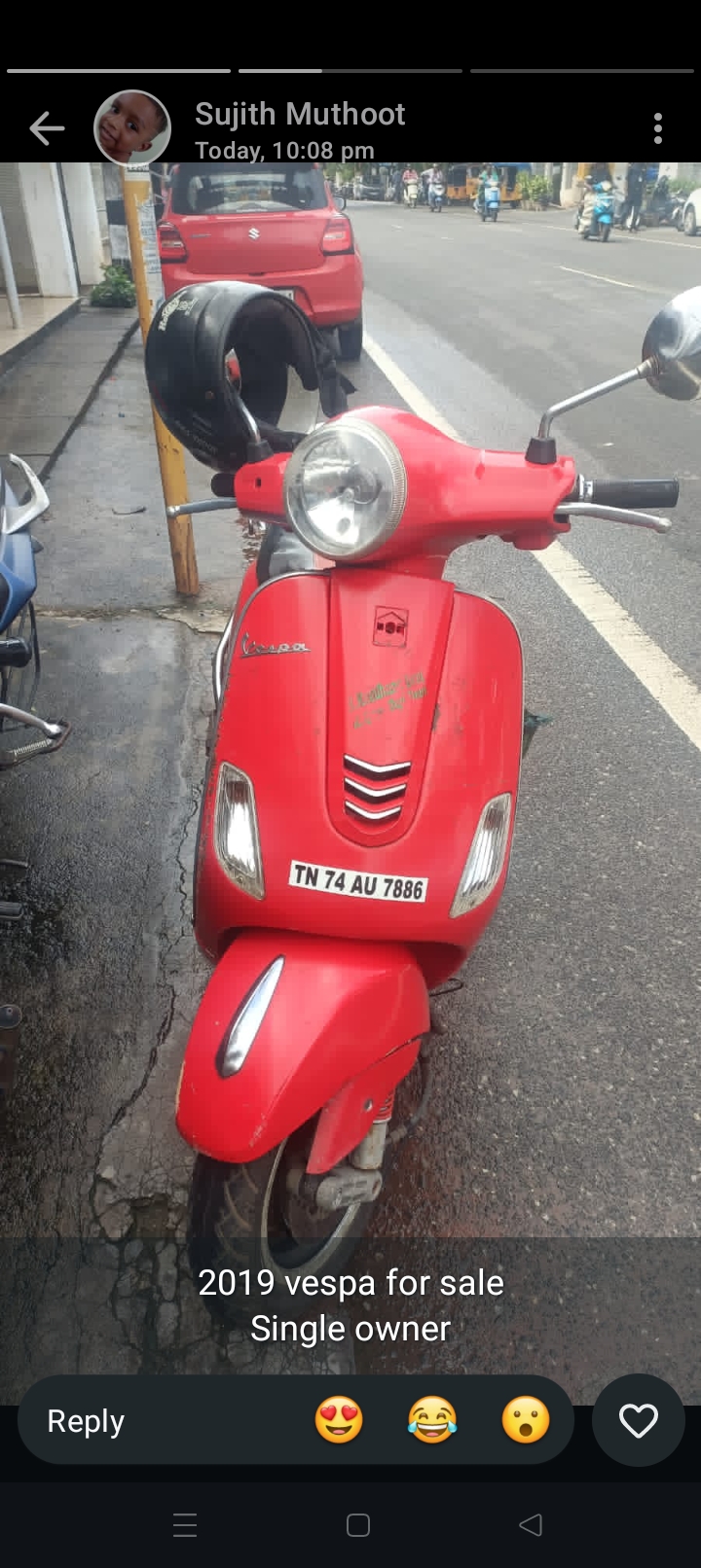 Vespa bike for sale